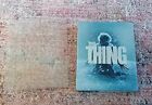 The Thing 2011 Steelbook Blu Ray John Carpenter Prequal - Rare