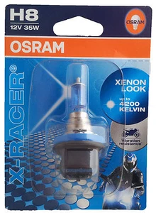 H8 OSRAM X-Racer Motorrad 4200K Vibration res. PGJ19-1 1er 64212XR-01B - Picture 1 of 3