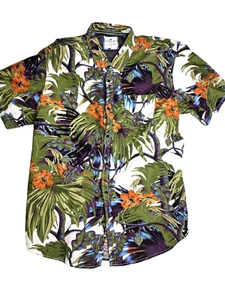 Ditch Plains Ricky Singh Tropical Hawaiian Shirt Button Down Size XXL - Picture 1 of 7