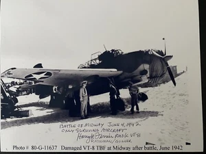 Harry Ferrier "Battle Of Midway" Autographed 8x10 Picture Autograph WW2 - Picture 1 of 1