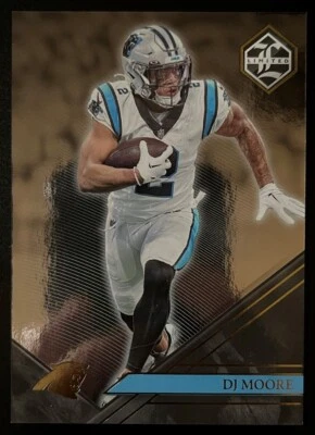 DJ Moore 2022 Panini Limited Base Set Carolina Panthers - Image 1 of 2