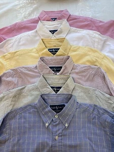 RALPH LAUREN LOT OF 6 SHIRTS Button Front Long Sleeve  SZ 15 -15 1/2 32/33  # 3 - Picture 1 of 13