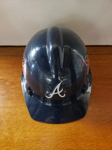 Atlanta Braves Full Size Willson Batting Helmet, OSHA Approved, Made in USA Cover
