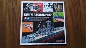 Tamiya Product Catalog 2012 Catalogue Miltary R C Cars Bikes Plastic Model Kits - Picture 1 of 11