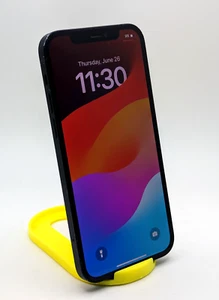 Apple iPhone 12 A2172 64GB Fair Condition | Midnight | UNLOCKED - Afbeelding 1 van 9