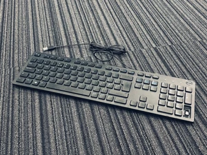 FAULTY Dell KB216d/t UK ENGLISH Slim Office Multimedia USB Keyboard (Black) - Picture 1 of 4