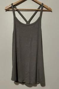 NEW ZYIA Active Moss Ribbed Daphne Tank Top Green Racer Back Size XL NWT - Picture 1 of 9