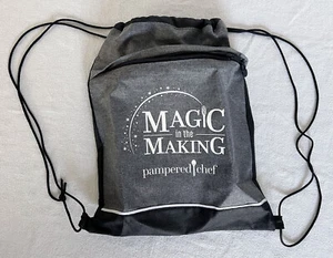 Pampered Chef "Magic in the Making" Drawstring Backpack - Trip Award Premium EUC - Picture 1 of 3