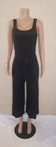 Black Jumpsuit Wide Leg Jumper - Picture 1 of 4