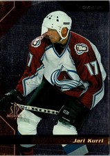 1997 SP Authentic Jari Kurri #42 Colorado Avalanche Hockey Card