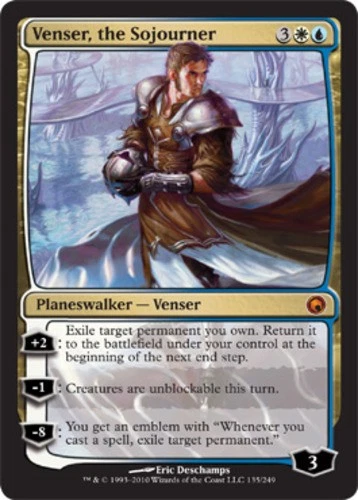 1x Venser, the Sojourner - Foil Moderate Play MTG Magic - Kid Icarus - - Image 1 of 1