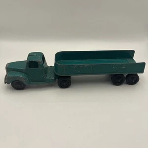 Vintage Metal Tootsietoy Open Trailer & Truck  Large 9" All Original Chicago USA - Picture 1 of 14