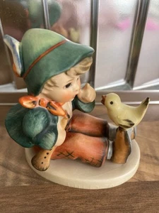 M I Hummel Goebel Singing Lessons" #63 TMK3 (1958-72) full details see below - Picture 1 of 8