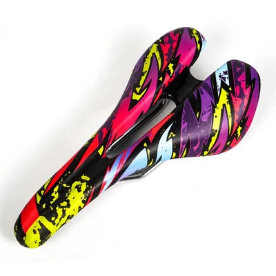 Sillín MTB Cuero Bicicleta Cojín Asiento Impermeable Transpirable Ciclismo Asiento Sillín Foto 1 de 4