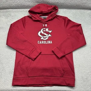 Under Armour Mens Large South Carolina Gamecocks Baseball Garnet Storm Hoodie - Picture 1 of 17