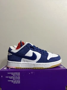 Nike SB Dunk Low Ps Los Angeles Dodgers (dn3675 401) Boy Size 12c No Lid - Picture 1 of 5