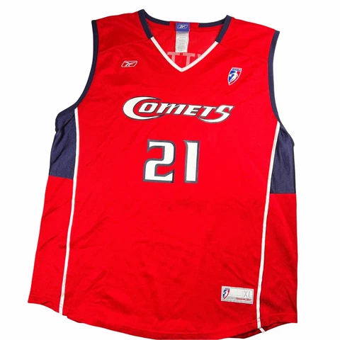 Houston Comets Sancho Lyttle Reebok Jersey signed XL Cover