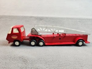 Tonka Fire Truck 1970s Mini Hook And Ladder Vintage Pressed Steel Red - Picture 1 of 13