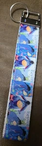 handmade keychain, key fob, wristlets eeyore poses - Picture 1 of 1