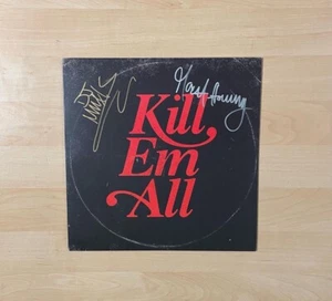 Mach-Hommy & DJ Muggs 2019 Kill Em All Signed By Mach & Muggs - Imagen 1 de 5