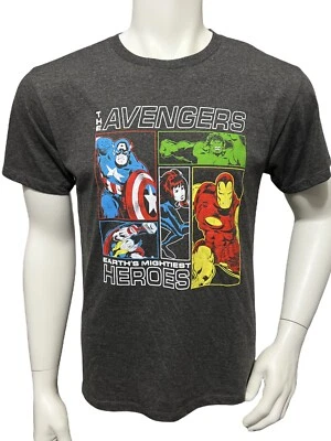 Camiseta juvenil Marvel Comics The Avengers talla XL Earths Mightiest Heroes Foto 1 de 4