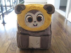 Loungefly Star Wars Plush Wicket Mini Backpack - New With Tags!