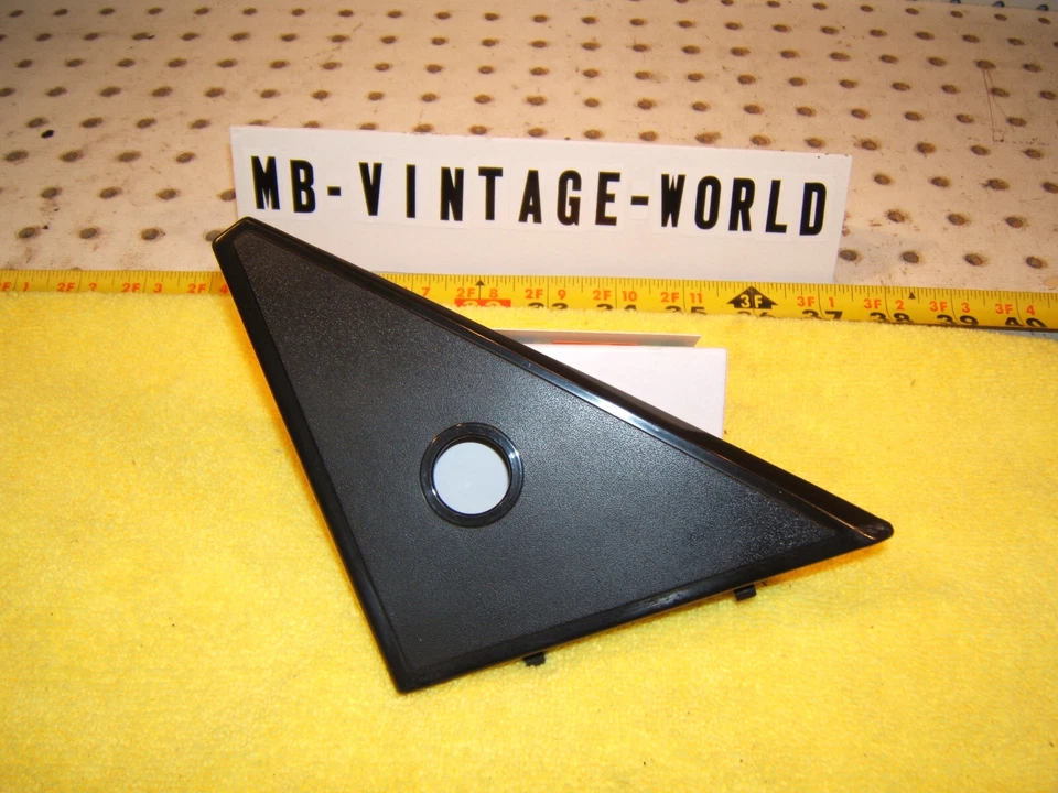 Espejo retrovisor izquierdo plástico interior OEM 1 cubierta mercedes 82-91 c126 380 500 560 sec Foto 1 de 4