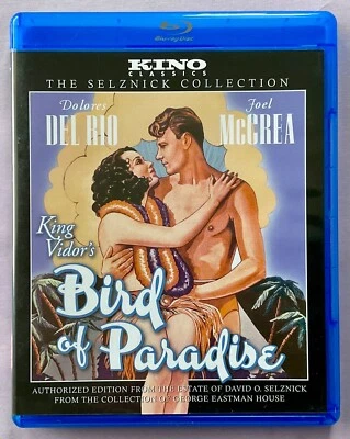 Bird of Paradise (1932) Kino Lorber Blu-ray Dolores Del Rio Joel McCrea LIKE NEW - Image 1 of 3