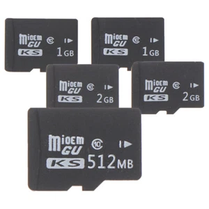 1PCS 512M 1GB 2GB High Speed Mini Micro S D Card Suit Mobile Phones CamerX$