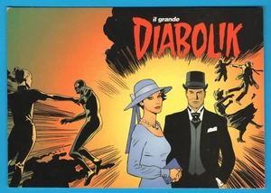 DIABOLIK Promocard N.87 cartolina vintage FG postcard carte postale MA1724 - Imagen 1 de 2