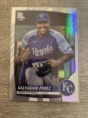 Salvador Perez Kansas City Royals Silver Rainbow Foil 2023 Topps Big League #250 - Image 1 of 2
