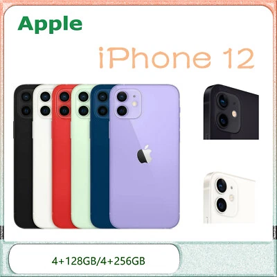 Apple iPhone 12 4+128GB/4+256GB Entsperrt Alle Farben iOS Ohne Simlock Handys - Bild 1 von 4