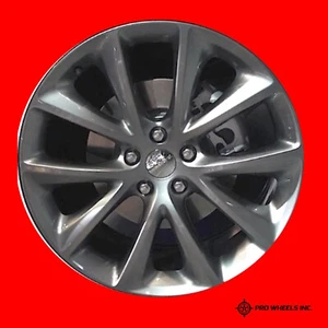 DODGE DURANGO 2014-2018 20X8 HYPER GREY FACTORY ORIGINAL OEM WHEEL RIM 2496 - Picture 1 of 1