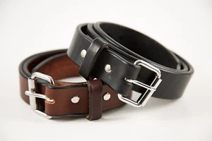 GRUBSTAKE _ 1 1/2" _ Schwerlast Leder Arbeit _ CCW Waffenholster Gürtel _ amerikanische Handarbeit _ - Bild 1 von 14