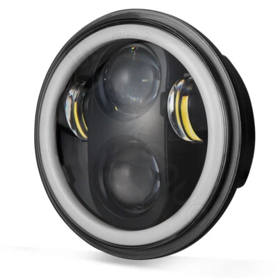 Faro LED alto/bajo DRL para Suzuki Boulevard M50 M90 C50 VZ800 5-3/4 5,75" PULGADAS Foto 1 de 4