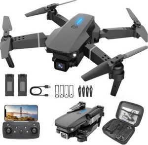 Drohne mit Kamera 4K, Drone für Anfänger,Drohne für Kinder,RC Quadcopter mit 2 B - Bild 1 von 7