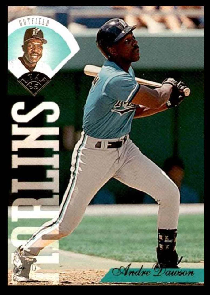 1995 Leaf Andre Dawson Florida Marlins #316 - Image 1 of 2