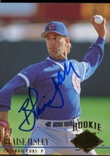 1994 Fleer Ultra BLAISE ILSLEY Signed Card autograph AUTO CUBS YANKEES