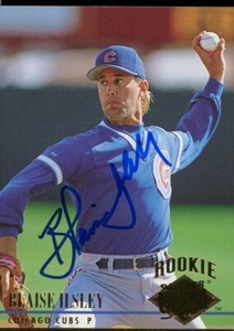 1994 Fleer Ultra BLAISE ILSLEY Signed Card autograph AUTO CUBS YANKEES