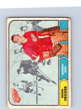 VINTAGE HOCKEY CARD OPC 1968 DETROIT RED WING ROGER CROZIER  NO2047