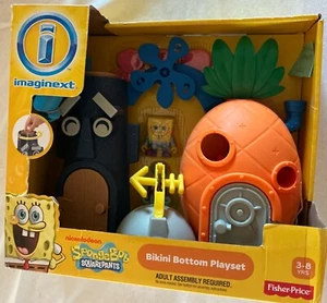 Imaginext Sponge Bob SpongeBob Squarepants Bikini Bottom Play set Playset New - Picture 1 of 5