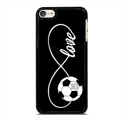 Linda funda de fútbol con número personalizado para Apple iPod 7 6 5 4 Foto 1 de 4