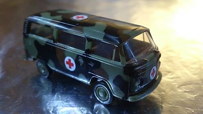 * Brekina 33181 VW T2 Military Bus Ambulance x 1 1:87 HO Scale - Image 1 of 4