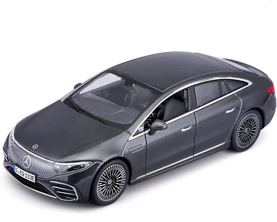 Maisto 32902GR - Coche De Modelo - Mercedes EQS (Gris, Escala 1:27) Coche Modelo - Imagen 1 de 4