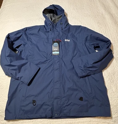 Gill Marine Men’s Size 4XL Jacket Active Fishing FG300J Waterproof Navy Blue NEW - Image 1 of 4