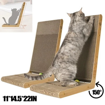 SENSCH 2PCS Cat Tree Scratching Post Board Tower Climbing Activity Centre Bed Scratcher