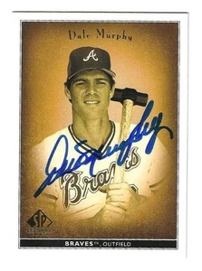 Autographed DALE MURPHY Atlanta Braves 2002 UD SP Legendary Cuts Card #13 w/COA - Picture 1 of 1
