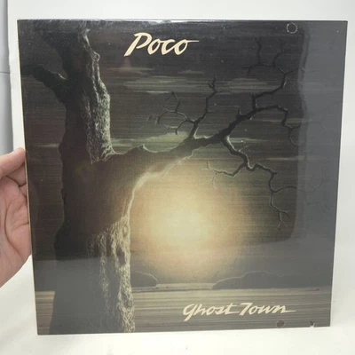 POCO - Ghost Town (1982) - 12" Vinyl Record LP Brand New Sealed 80008-1 - Image 1 of 4