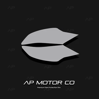 Подходит для Toyota Camry 2012-2014 защита фар термополиуретан PPF предварительно нарезанный комплект ультраглянцевый - Изображение 1 из 3