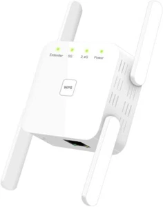 Greatzer WLAN Repeater AC1200 WLAN Amplifier (867Mbps/5GHz 300Mbps/2.4GHz) Dual  - Bild 1 von 3
